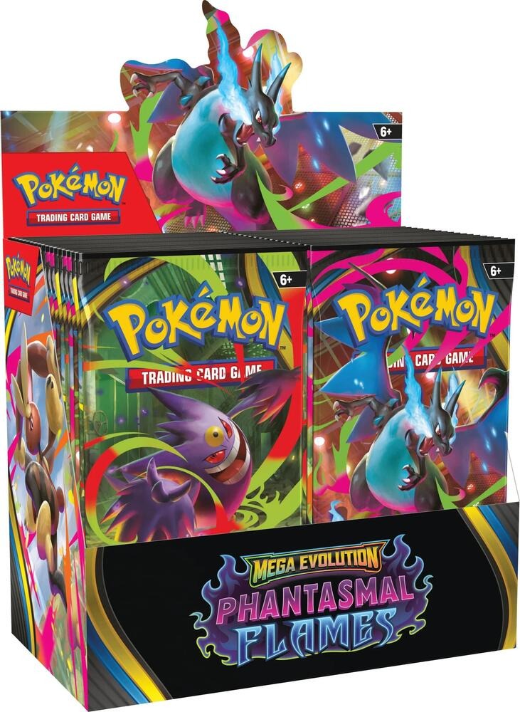 Pokemon TCG: Mega Evolution Phantasmal Flames (ME-02) Booster Box