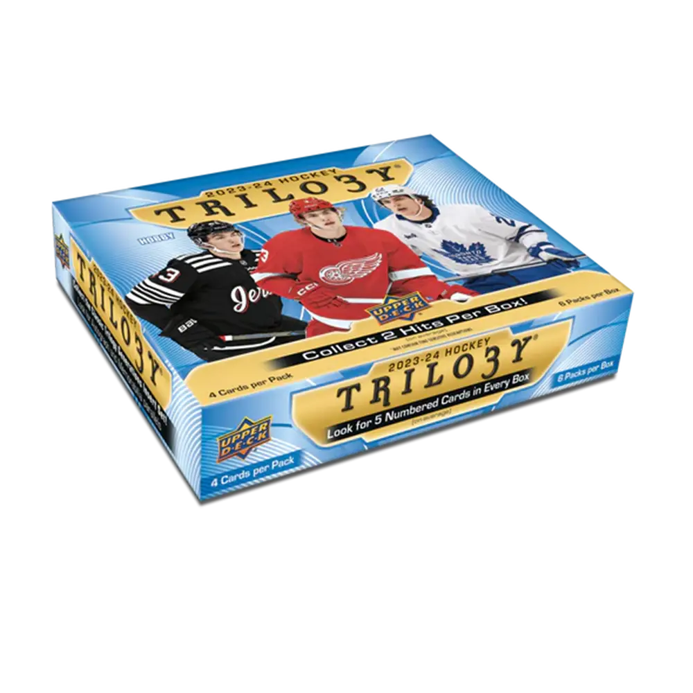 2023-24 Upper Deck Trilogy Hockey Hobby Box