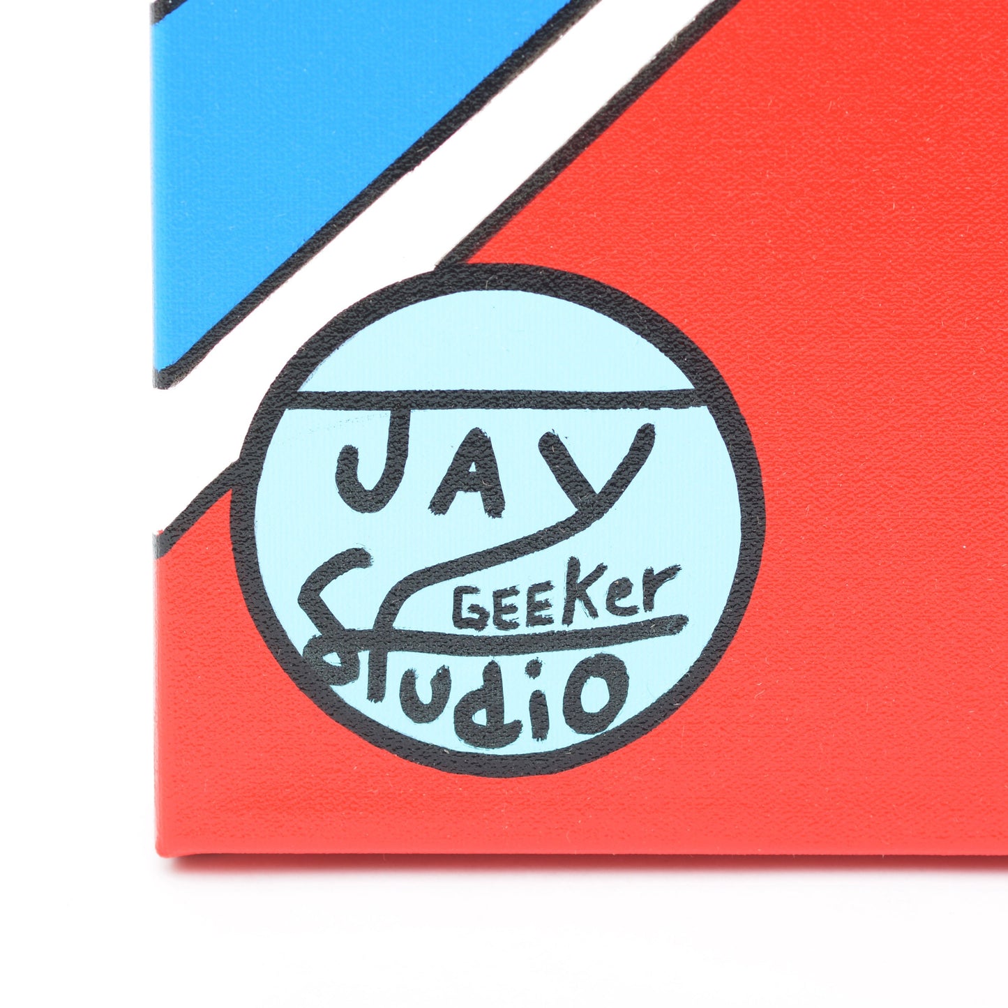 Jay Geeker Sport Logo Art Collection - 24" X 24" - BUFFALO BILLS