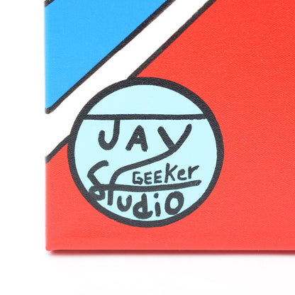 Jay Geeker Sport Logo Art Collection - 24" X 24" - BUFFALO BILLS