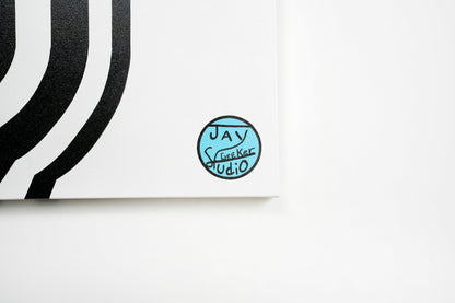 Jay Geeker Sport Logo Art Collection - 30" X 30" - JUVENTUS