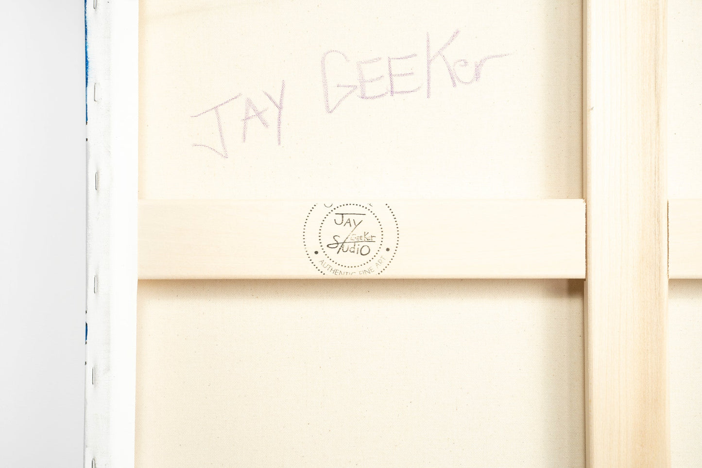 Jay Geeker Sport Logo Art Collection - 30" X 30" - TORONTO MAPLE LEAFS (SILVER)