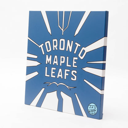 Jay Geeker Sport Logo Art Collection - 30" X 30" - TORONTO MAPLE LEAFS