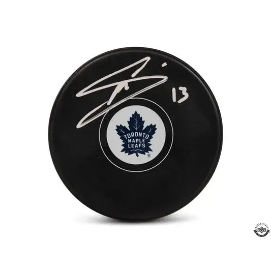 Mats Sundin Autographed Toronto Maple Leafs Rubber Puck
