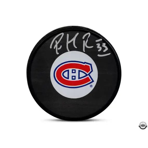 Patrick Roy Autographed Montreal Canadiens Rubber Hockey Puck