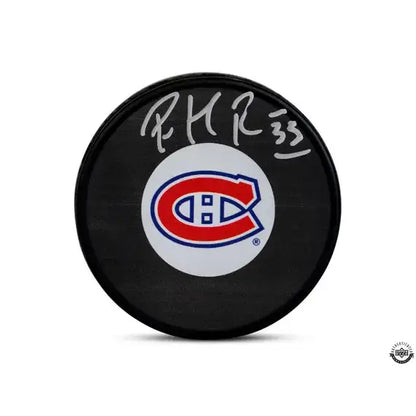 Patrick Roy Autographed Montreal Canadiens Rubber Hockey Puck
