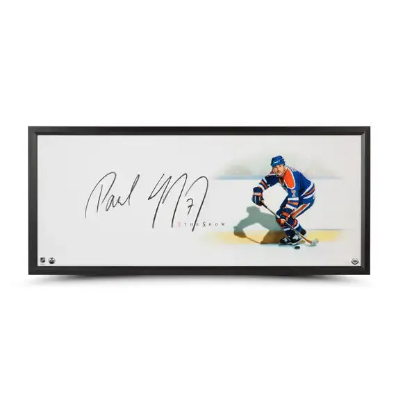 Paul Coffey Autographed “The Show” Display
