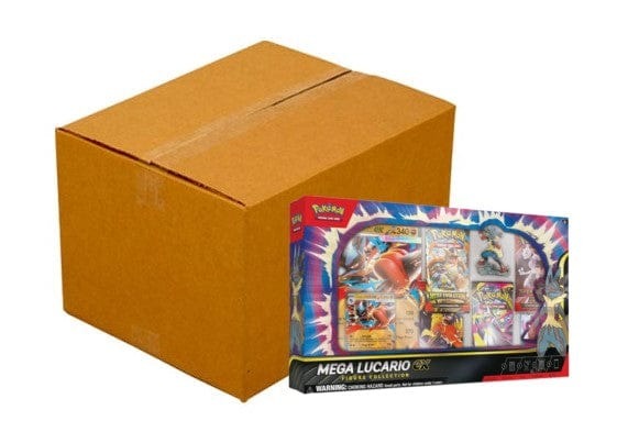 Pokemon TCG: Mega Lucario ex Premium Figure Collection 6-Box Case