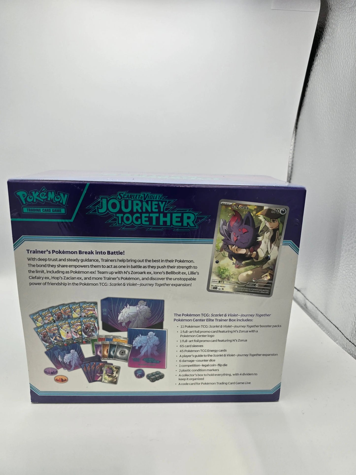 Pokemon Center Scarlet and Violet Journey Together Elite Trainer Box ETB