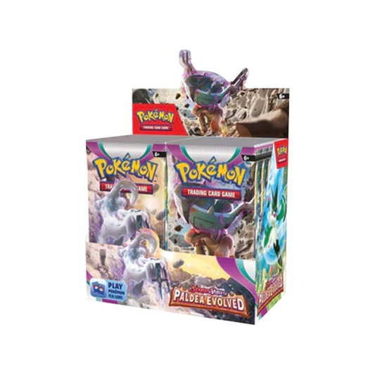 Pokemon Scarlet And Violet Paldea Evolved Booster Box