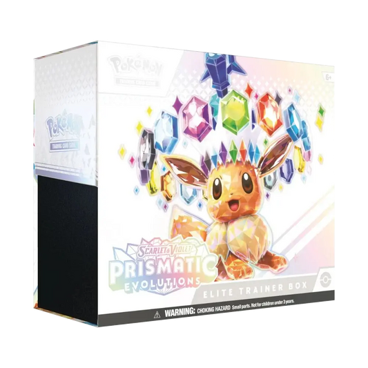Pokemon Scarlet & Violet Prismatic Evolutions Elite Trainer Box ETB