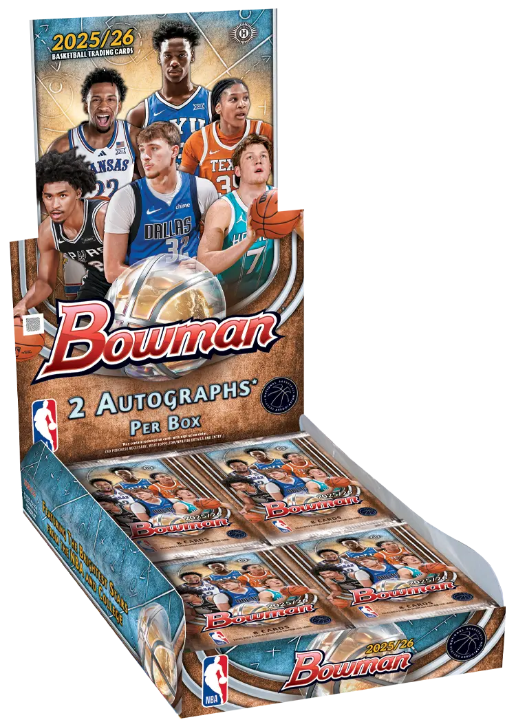 2025-26 Topps Bowman Basketball Hobby Box