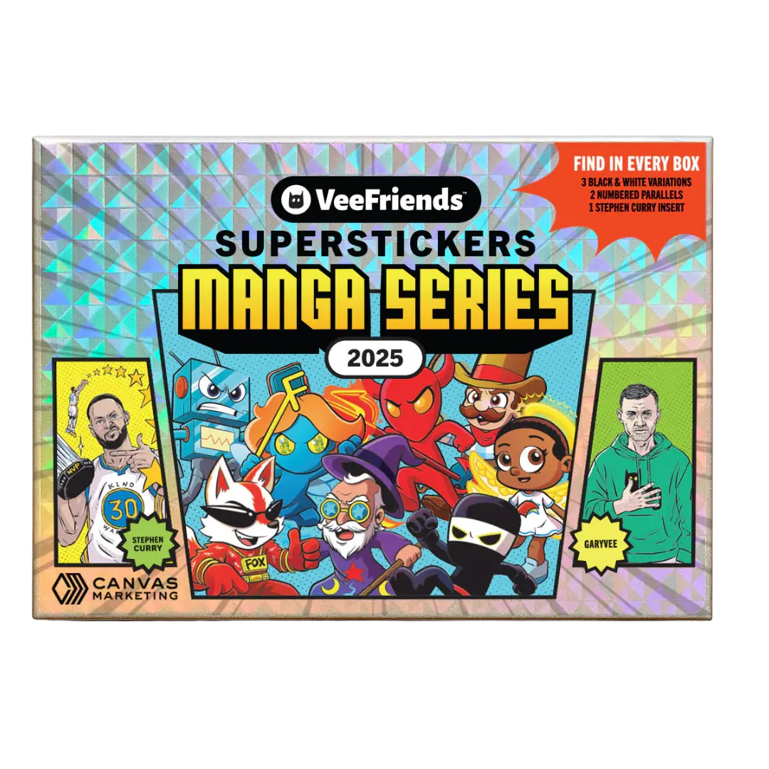 Vee friends Superstickers Manga Series Sticker Box
