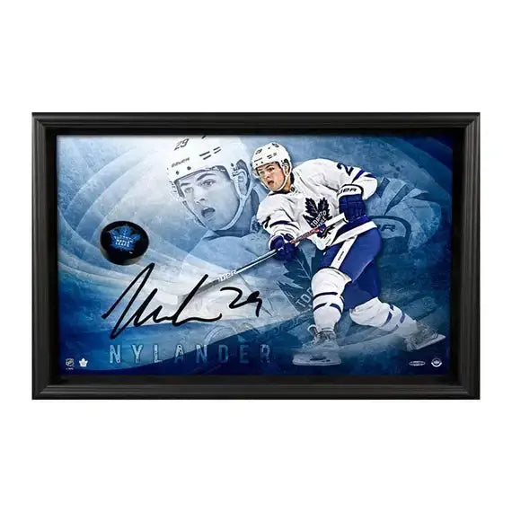 William Nylander Autograph 24x16 Framed Print