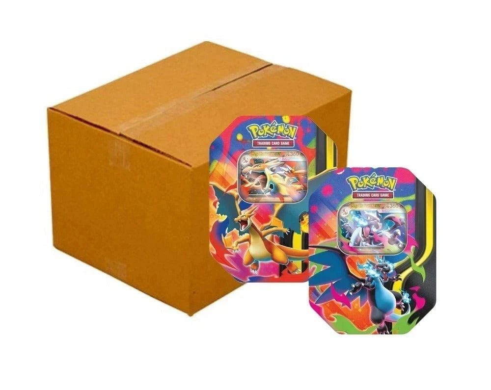 Pokemon TCG: Ascended Heroes Mega Charizard 6-Tin Case